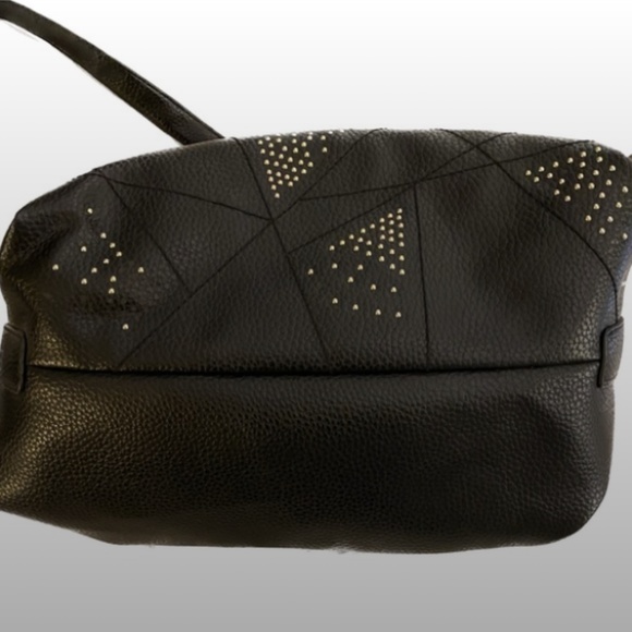 Charming Charlie Black Faux Leather Handbag Fall Sale - Picture 5 of 5